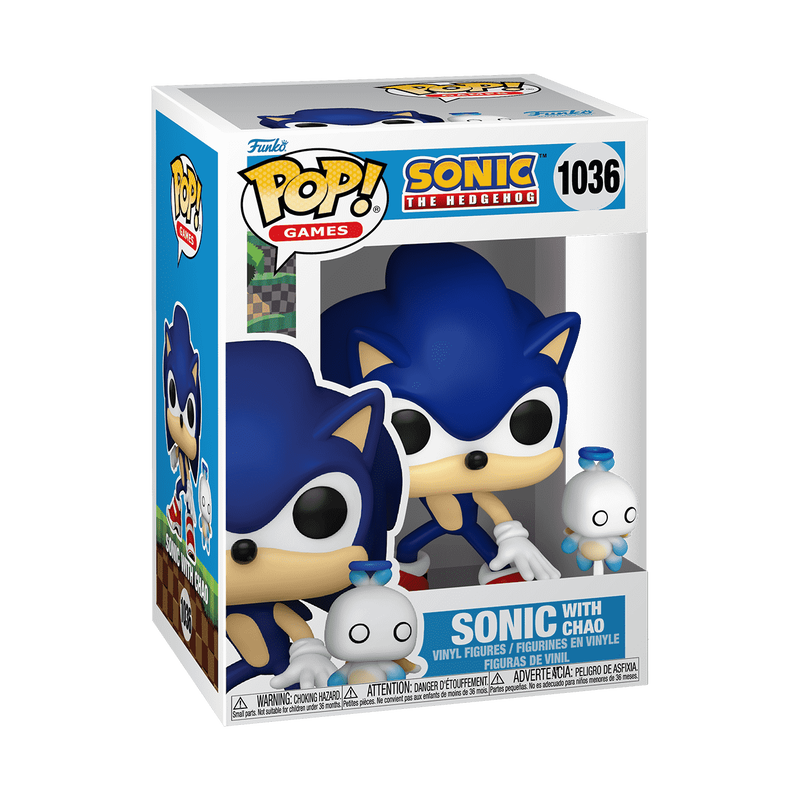 Buddy Sonic with Chao 1036 Funko POP!