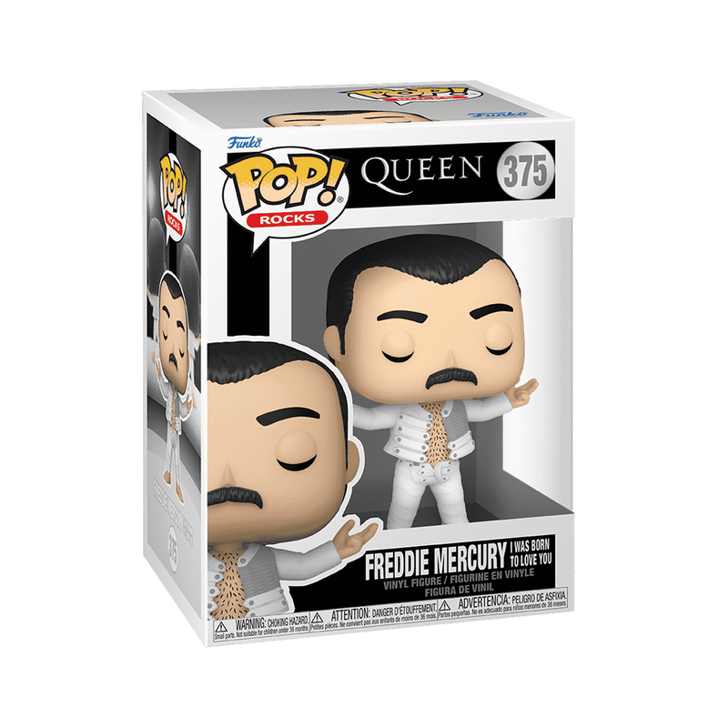 Freddie Mercury (I Was Born to Love You) 375 Funko POP!
