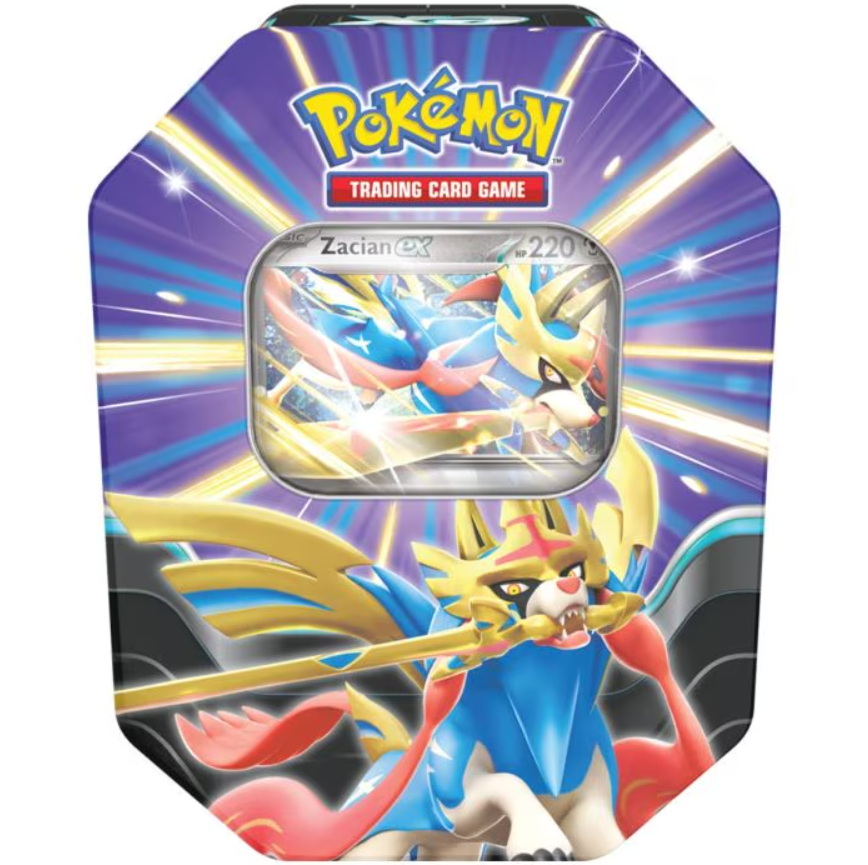 Slashing Legends Tin Zacian ex -Q2 2025