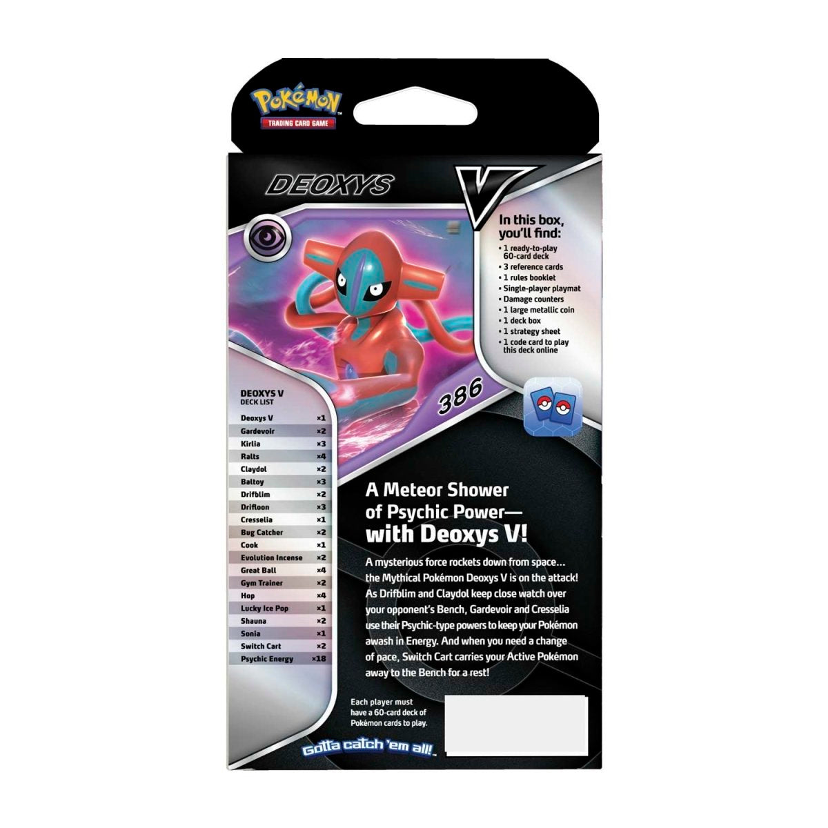 V Battle Deck Deoxys