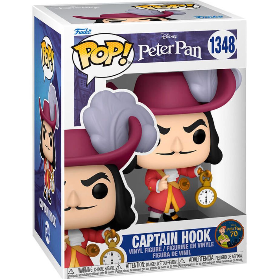 Peter Pan 70th Anniversary Captain Hook 1348 Funko POP!