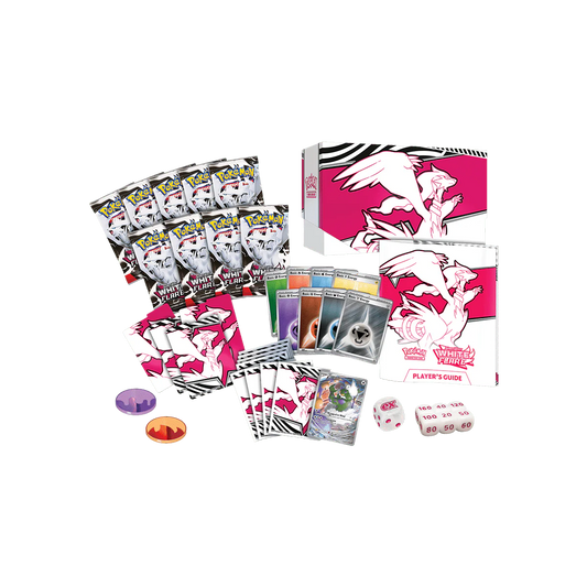 White Flare Elite Trainer Box