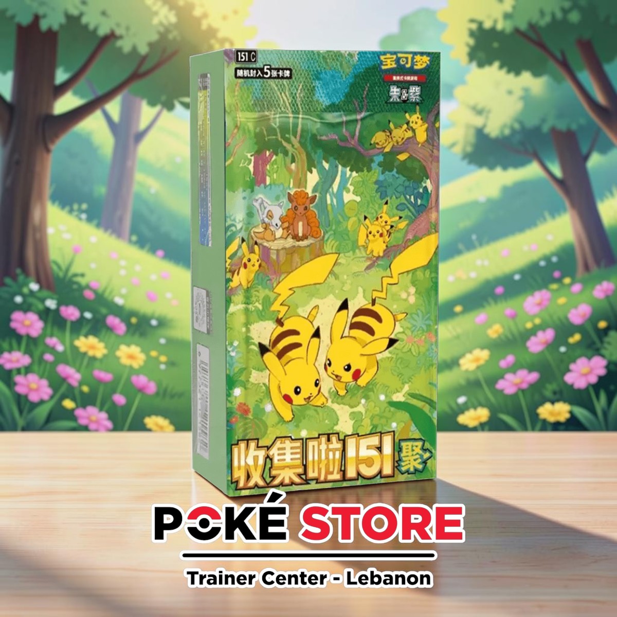 Pokémon 151 Collect 151 – “Gathering” – Simplified Chinese