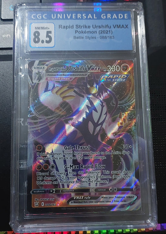 URSHIFU VMAX 088 - CGC 8.5