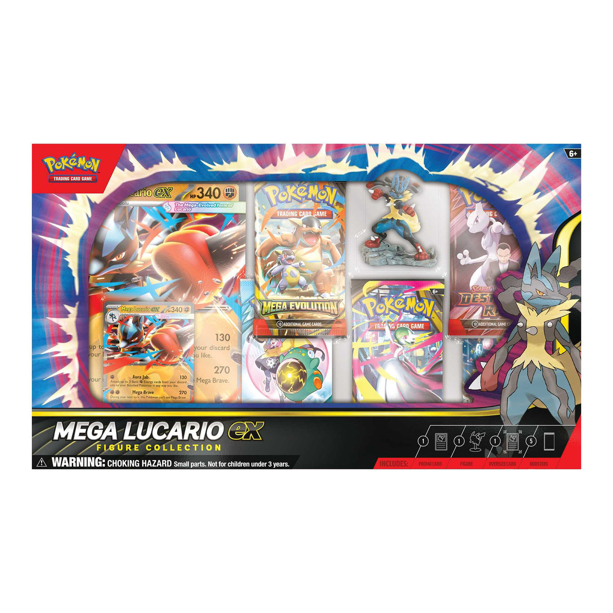 Mega Lucario ex Figure Collection