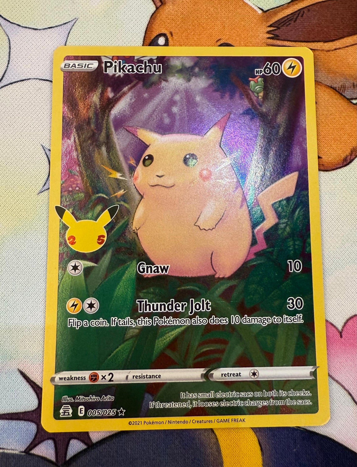 Pikachu 005/025 Celebration