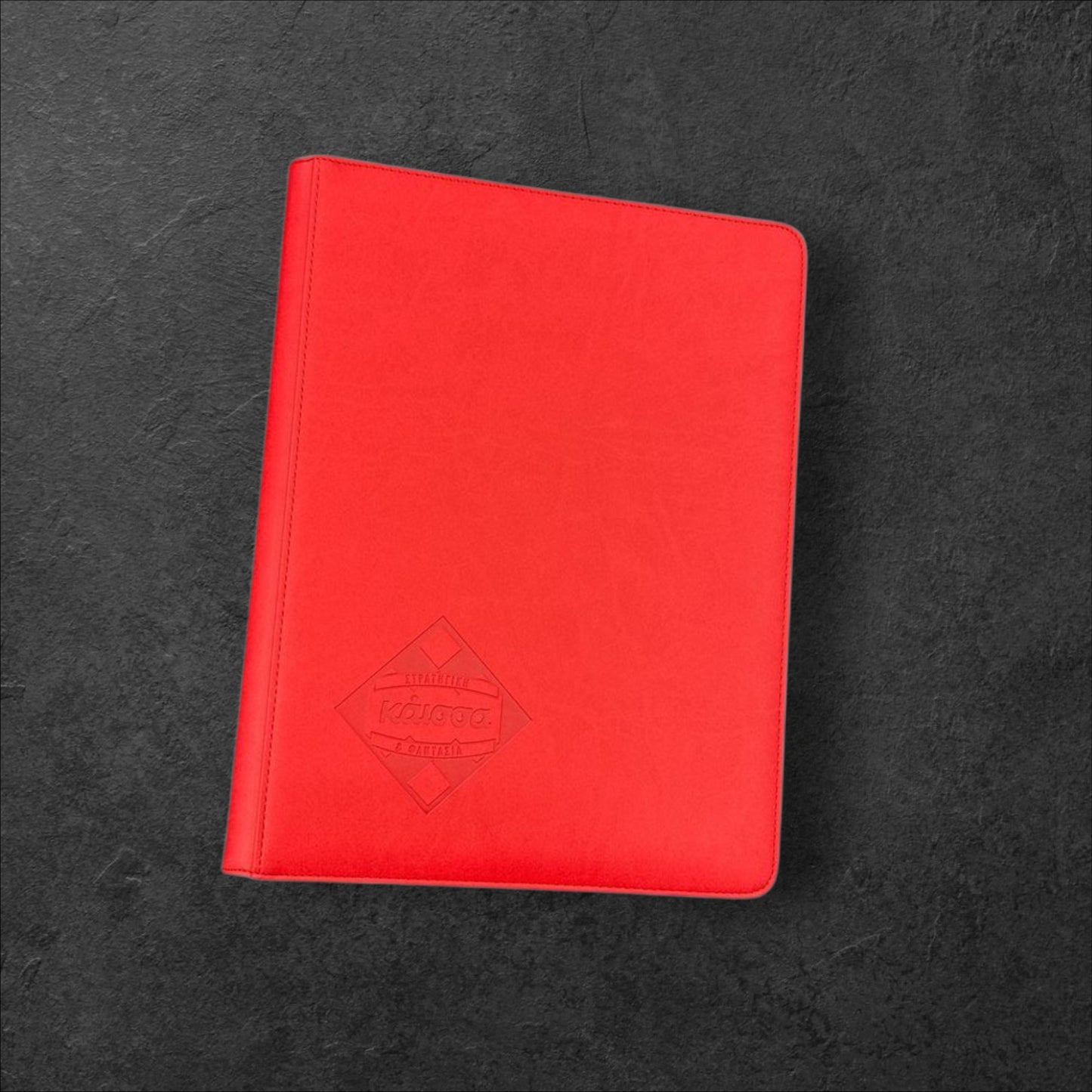 9 Cards Per Page High End Leather Binder