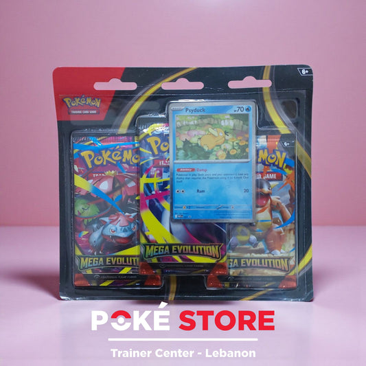 Mega Evolution 3 Packs Blister [Psyduck] (USA)