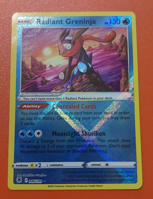 Radiant Greninja 46 - MINT