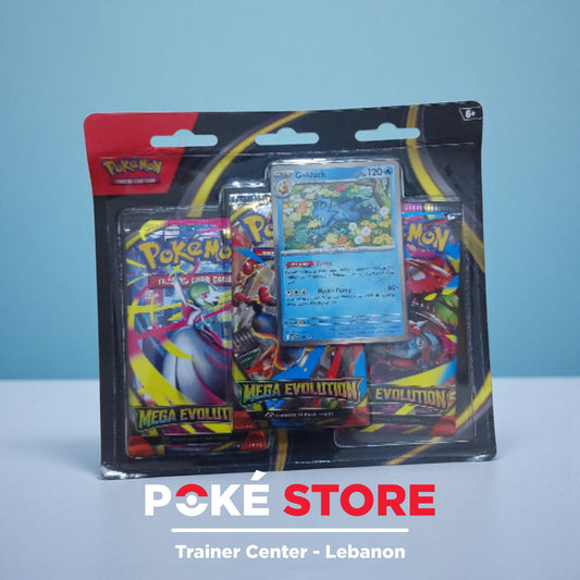 Mega Evolution 3 Packs Blister [Goldduck] (USA)