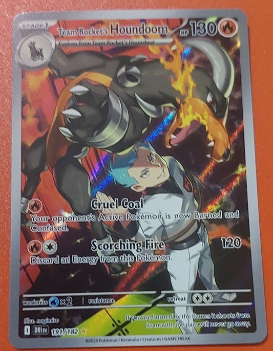 Team Rocket's Houndoom 191 - MINT
