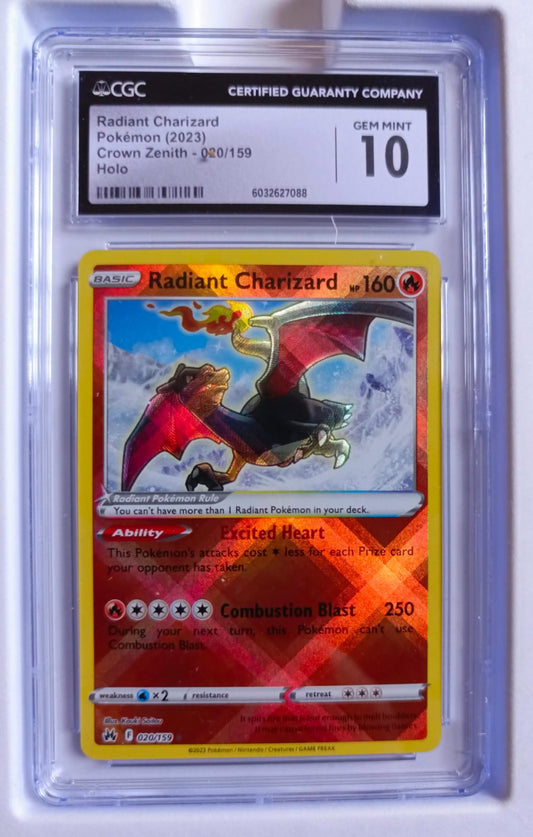 Radiant Charizard - CGC 10