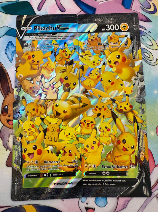 Pikachu V-union Celebration Promo [4 cards]