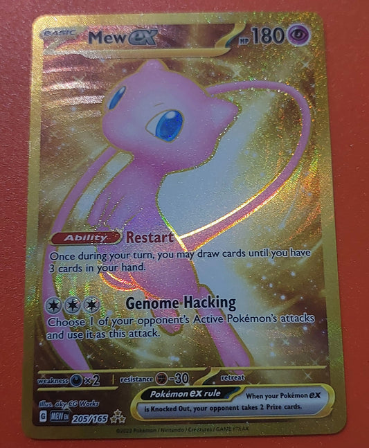 Mew ex Gold 205 - MINT