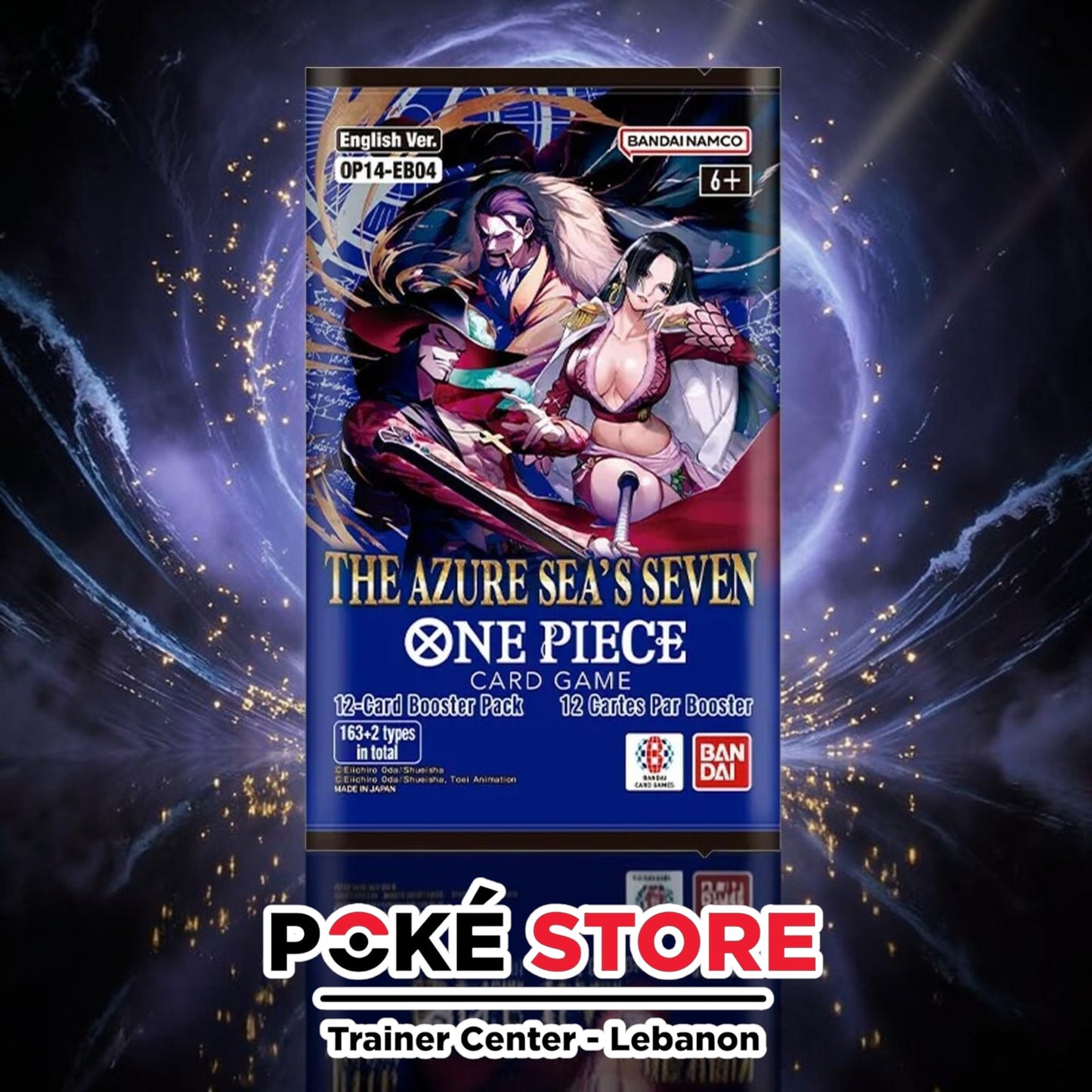 One Piece Card Game – The Azure Sea’s Seven [OP14-EB04] Booster Pack – English