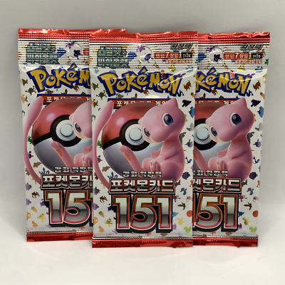 KOREAN 151 BOOSTER PACKS