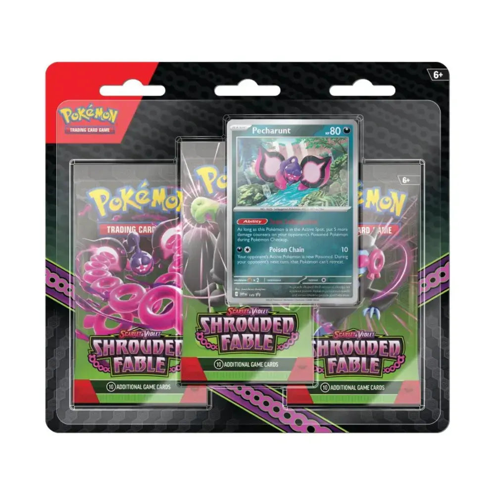 Shrouded Fables - 3 Packs Blister [Pecharunt]
