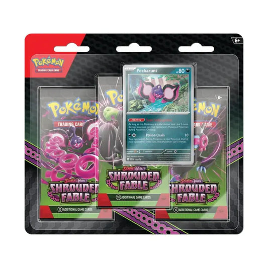 Shrouded Fables - 3 Packs Blister [Pecharunt]