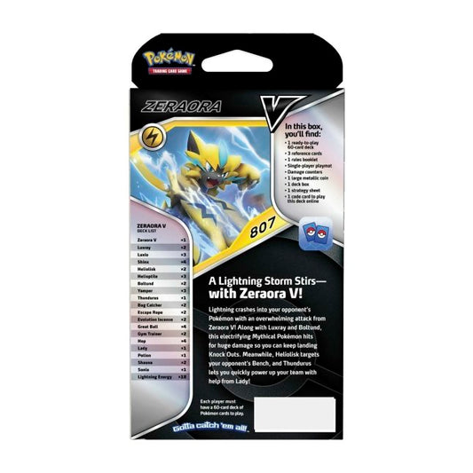 V Battle Deck Zeraora